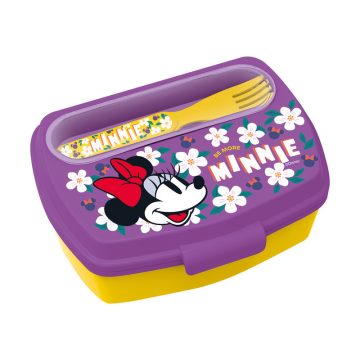 Mûa.Minnie szendvicstartó, kanál+villa