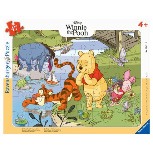 Puzzle 47 db - Micimackó