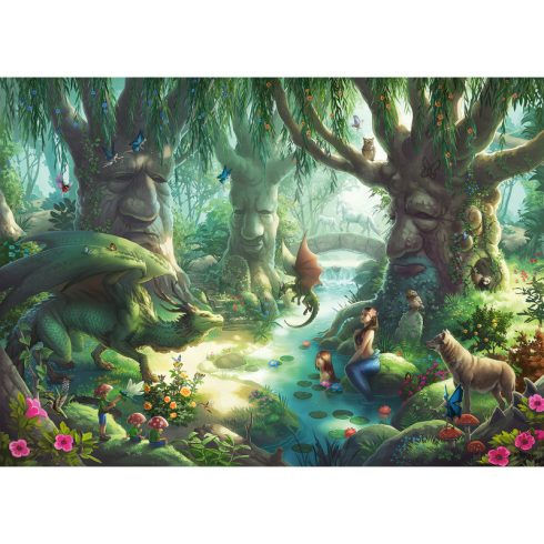 Puzzle Escape 368 db - Suttogó erdő