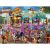 Puzzle 300 db - Hot-dog árus kutyusok