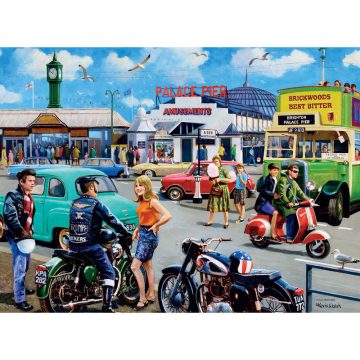 Puzzle 4x500 db - Boldog napok 2