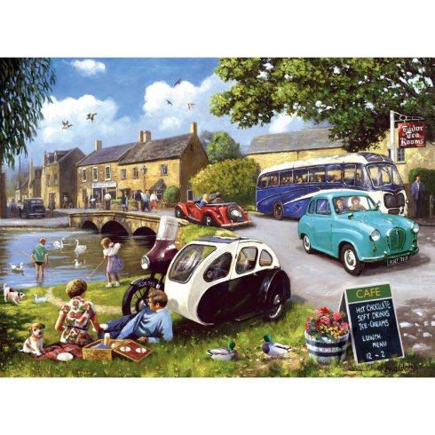 Puzzle 4x500 db - Boldog napok 2