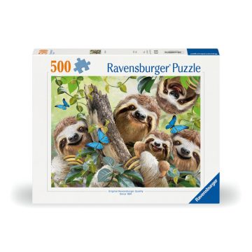 Puzzle 500 db - Lajhár szelfi