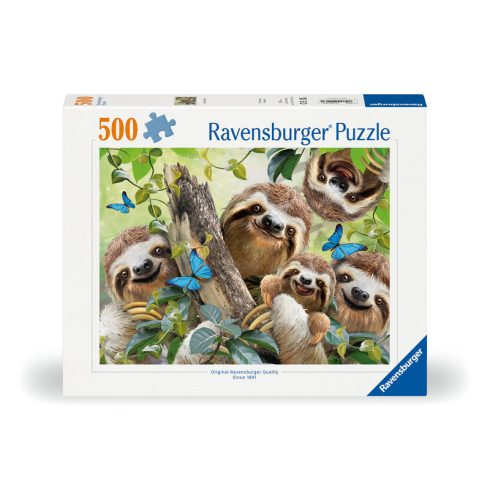 Puzzle 500 db - Lajhár szelfi