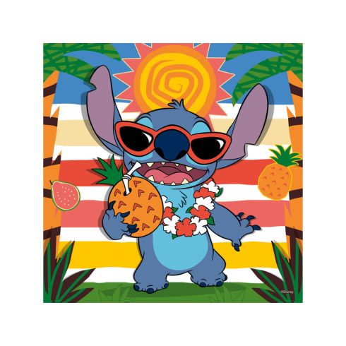 Puzzle 3x49 db - Stitch