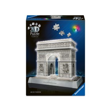Puzzle 3D 216 db Iconics - Diadalív világítós