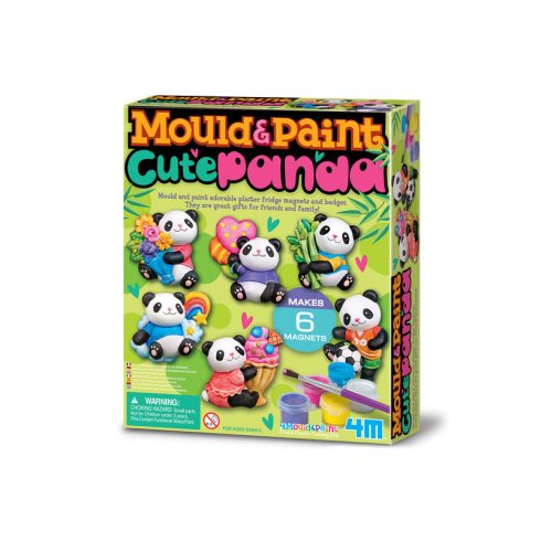 Gipszkiöntõ-Cuki panda mágnesek