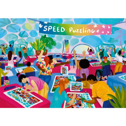 Puzzle 1000 db - WJPC 25 speed puzzling