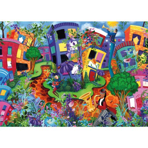 Puzzle 1000 db - WJPC 25 Katicabogár út