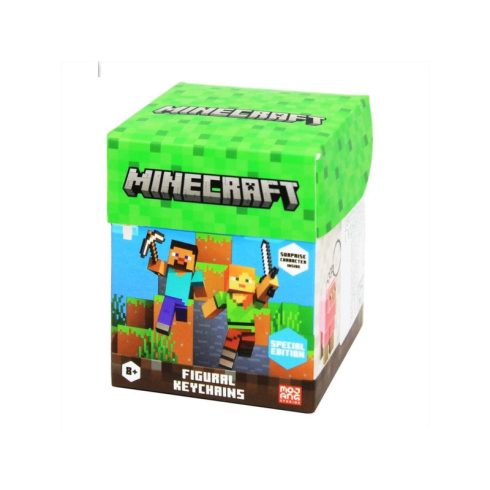 Minecraft kulcstartó dobozban
