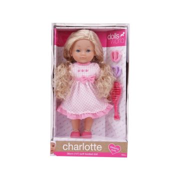 Charlotte/Elisabeth fésülhetõ puha baba - 36 cm