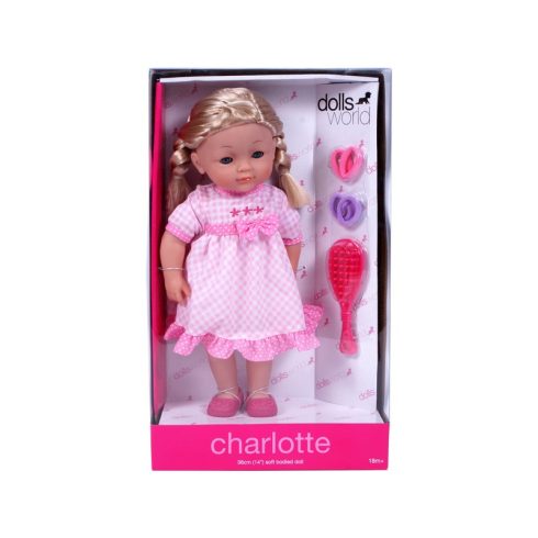 Charlotte/Elisabeth fésülhetõ puha baba - 36 cm