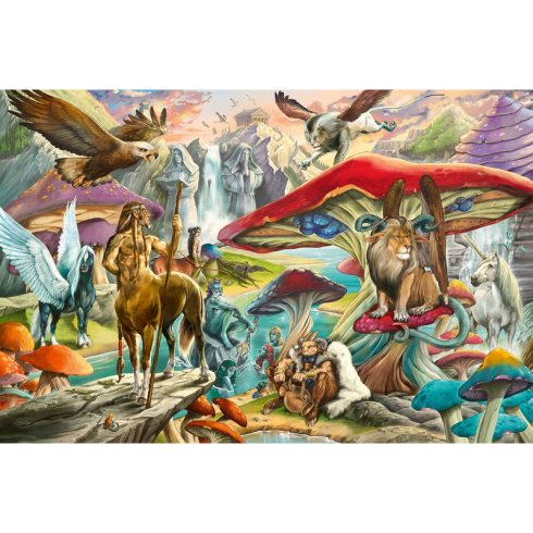 Puzzle 5000 db - Gombák és legendák