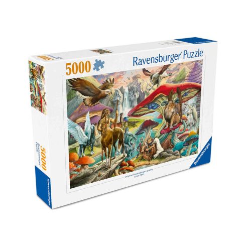 Puzzle 5000 db - Gombák és legendák