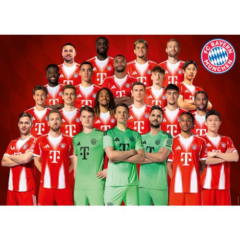 Puzzle 1000 db - FC Bayern München  2025/2026-os szezon