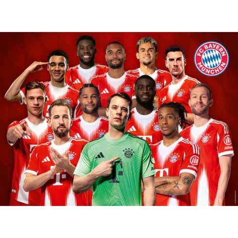 Puzzle 300 db - FC Bayern München  2025/2026-os szezon