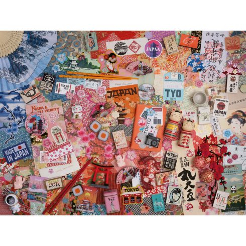 Puzzle 1500 db - Utazás Tokióba