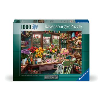 Puzzle 1000 db - Virágkötõ mûhely