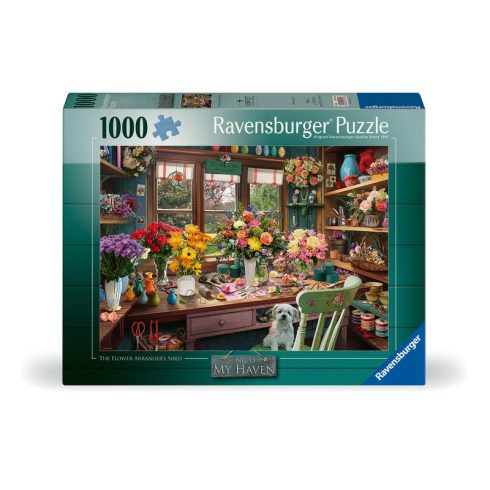 Puzzle 1000 db - Virágkötõ mûhely
