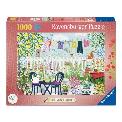 Puzzle 1000 db - Nyári kert