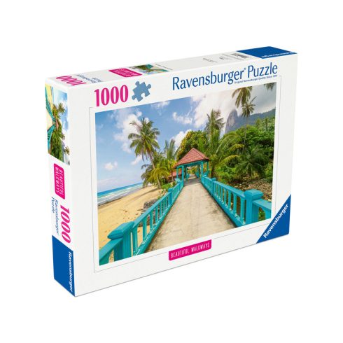 Puzzle 1000 db - Színes híd Malajziában