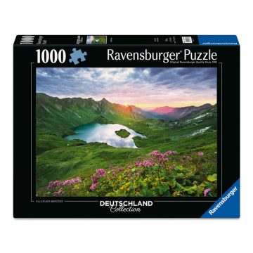 Puzzle 1000 db - Allgäu hegyi tó