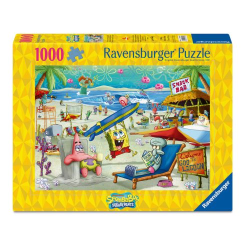 Puzzle 1000 db - SpongyaBob