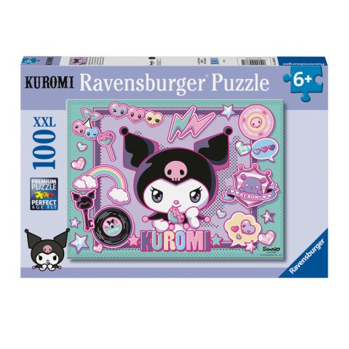 Puzzle 100 db - Hello Kitty Kuromi