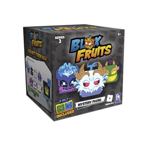 Blox fruits, meglepetés plüss 25cm dobozban