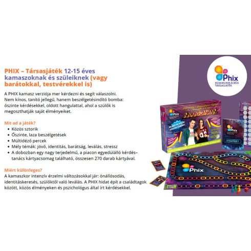 Phix - Önbizalomfejlesztõ partijáték kamaszoknak