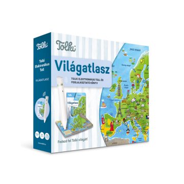 Tolki - Világatlasz (könyv + toll)