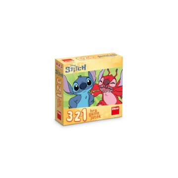 Stitch 3-2-1 társasjáték