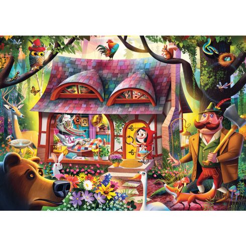 Puzzle 1000 db - Gyere be, Piroska
