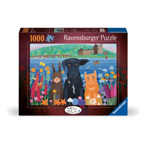 Puzzle 1000 db - Szórakozás az Eileen Doan kastélyban