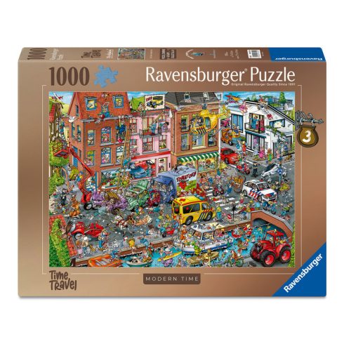 Puzzle 1000 db - Idõutazás, modernkor