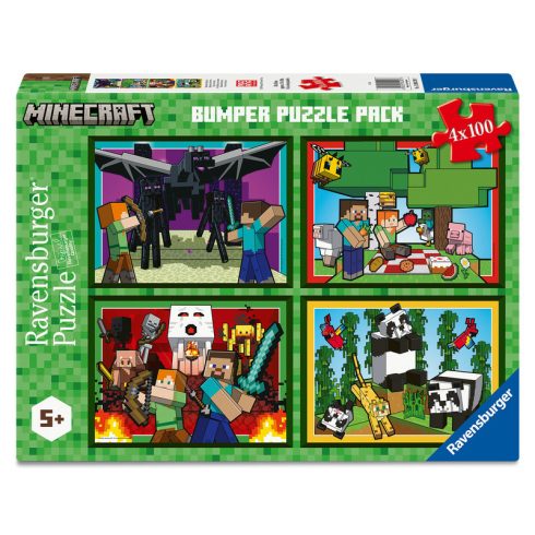 Puzzle 4x100 db - Minecraft