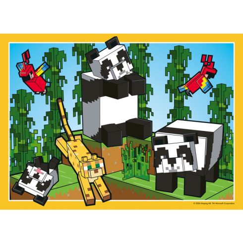 Puzzle 4x100 db - Minecraft