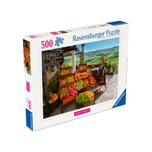 Puzzle 500 db - Gyümölcspiac, Horvátország