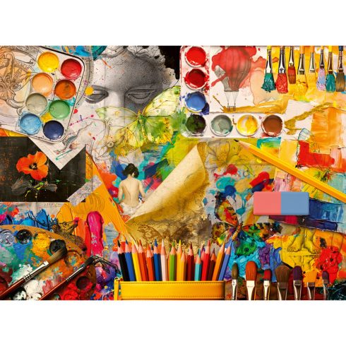 Puzzle 500 db - Art studio