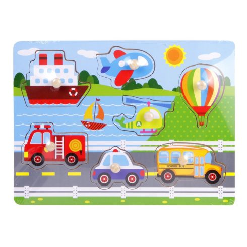 Fa bébi puzzle - többféle