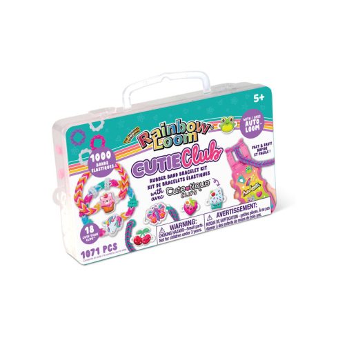 Rainbow Loom, Cutie club gumikarkötõkészítõ szett