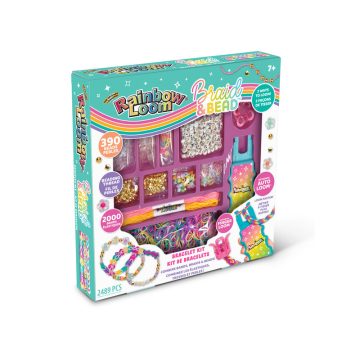 Rainbow Loom, gumikarkötõkészítõ gyöngyökkel