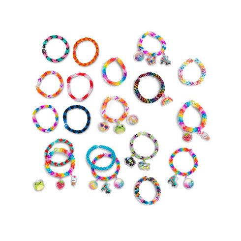 Rainbow Loom, Cute-tique gumikarkötõkészítõ szett, kincsesbánya