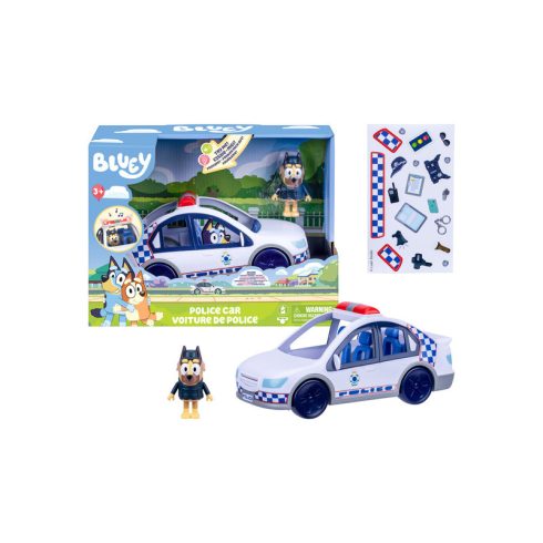 Bluey Rendõr Autó Készlet