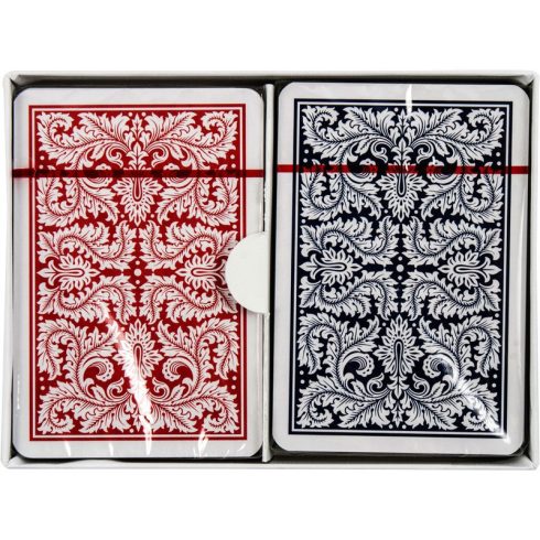 Bécsi standard 2 x 55 lapos römikártya