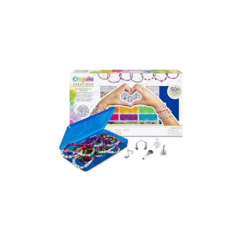 Crayola Creations karkötőkészítő szuper szett