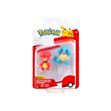 Pokémon 2 db-os figura csomag - Magby és Squirtle