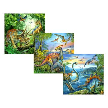 Ravensburger - Dinoszauruszok 3x49 darabos puzzle