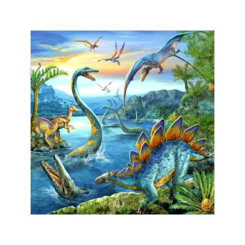 Ravensburger - Dinoszauruszok 3x49 darabos puzzle