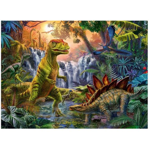 Ravensburger - Dínó oázis 100 darabos puzzle